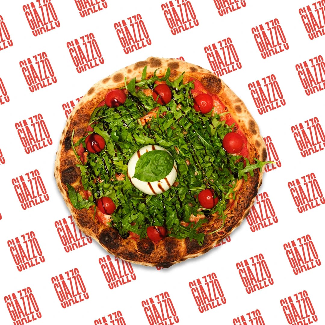 Pizza Burratina bei Giazzo