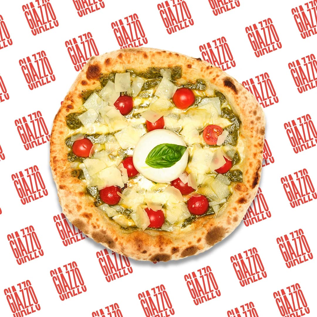 Pizza Pesto bei Giazzo