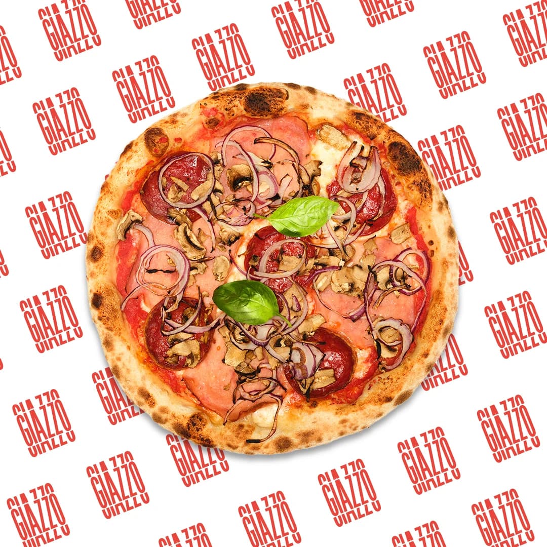 Pizza Toskana bei Giazzo