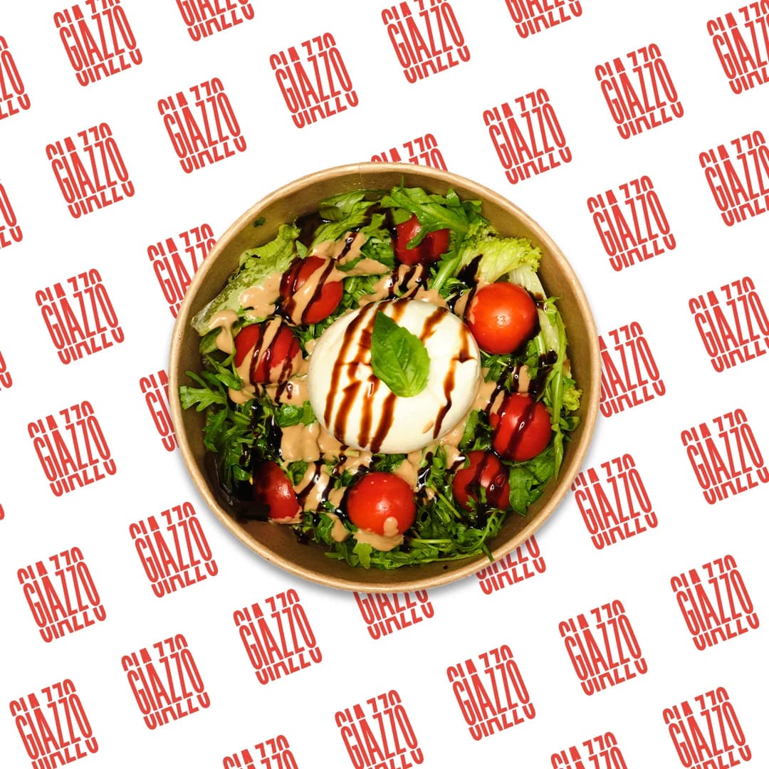 Salat Burrata bei Giazzo